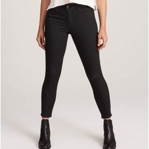 Abercrombie & Fitch Black Harper Low Rise Skinny Jeans